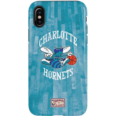 NBA Charlotte Hornets Hardwood Classics iPhone XS Pro Case