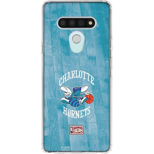NBA Charlotte Hornets Hardwood Classics LG Stylo 6 Clear Case