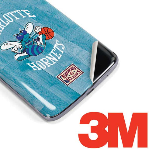 NBA Charlotte Hornets Hardwood Classics Moto E5 Plus Skin