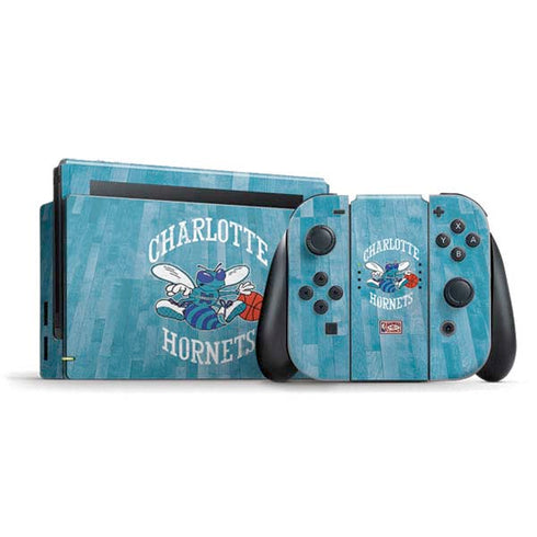 NBA Charlotte Hornets Hardwood Classics Nintendo Switch Bundle Skin