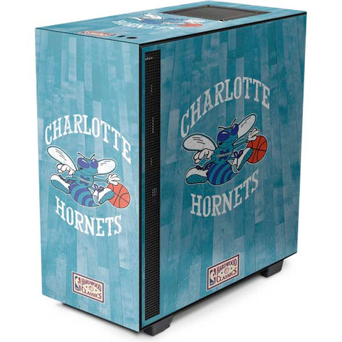 NBA Charlotte Hornets Hardwood Classics NZXT H510 Compact ATX Mid-Tower Case Skin