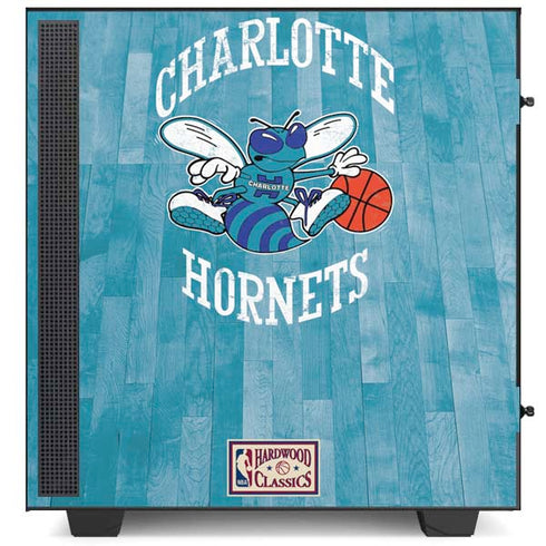 NBA Charlotte Hornets Hardwood Classics NZXT H510 Compact ATX Mid-Tower Case Skin
