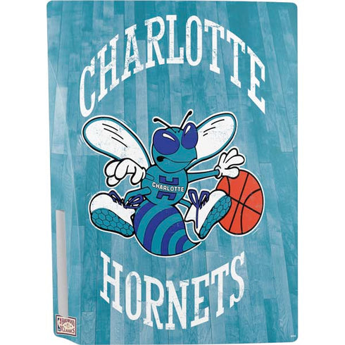 NBA Charlotte Hornets Hardwood Classics PS5 Console Skin