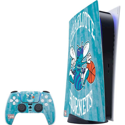 NBA Charlotte Hornets Hardwood Classics PS5 Digital Edition Bundle Skin