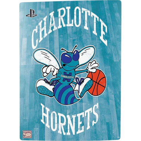 NBA Charlotte Hornets Hardwood Classics PS5 Digital Edition Console Skin