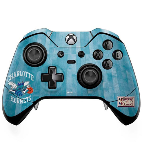 NBA Charlotte Hornets Hardwood Classics Xbox One Elite Controller Skin