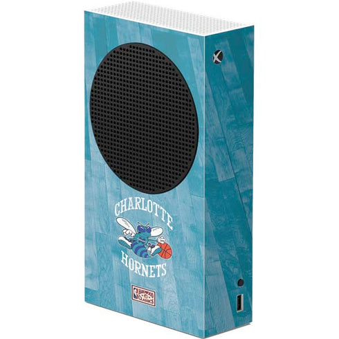 NBA Charlotte Hornets Hardwood Classics Xbox Series S Console Skin