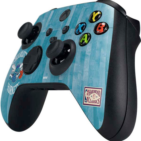 NBA Charlotte Hornets Hardwood Classics Xbox Series X Controller Skin