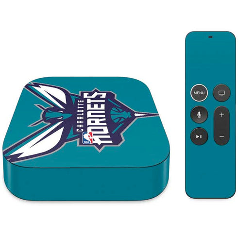 NBA Charlotte Hornets Large Logo Apple TV Skin
