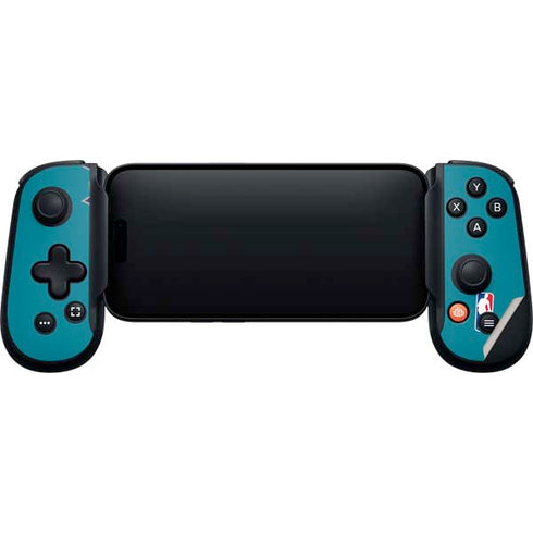 NBA Charlotte Hornets Large Logo Backbone One for iPhone Game Controller Skin