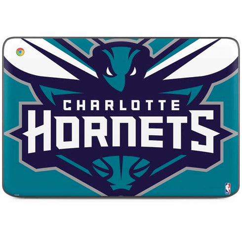 NBA Charlotte Hornets Large Logo HP Chromebook Skin