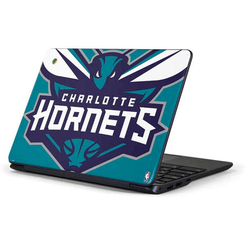 NBA Charlotte Hornets Large Logo Samsung Chromebook Skin