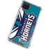 NBA Charlotte Hornets Large Logo Galaxy A12 Clear Case