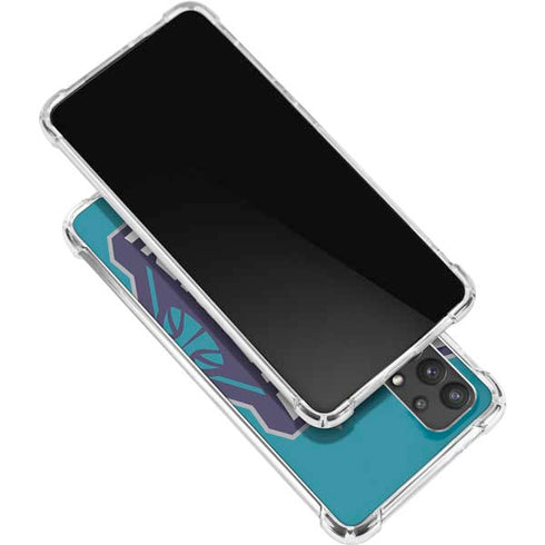 NBA Charlotte Hornets Large Logo Galaxy A32 5G Clear Case