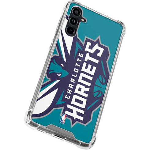 NBA Charlotte Hornets Large Logo Galaxy A54 5G Clear Case