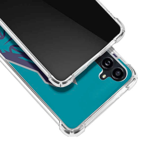 NBA Charlotte Hornets Large Logo Galaxy A54 5G Clear Case