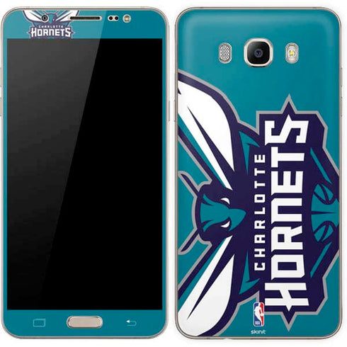 NBA Charlotte Hornets Large Logo Galaxy J7 Skin