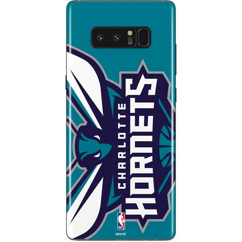 NBA Charlotte Hornets Large Logo Galaxy Note 8 Skin
