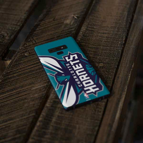 NBA Charlotte Hornets Large Logo Galaxy Note 9 Skin