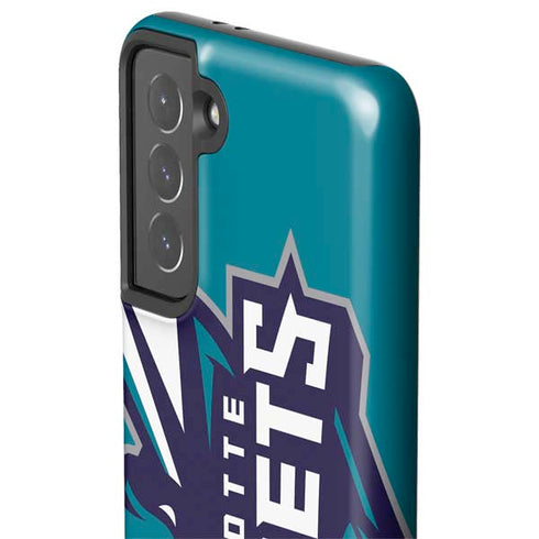 NBA Charlotte Hornets Large Logo Galaxy S21 5G Pro Case