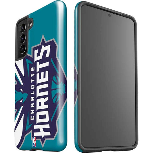 NBA Charlotte Hornets Large Logo Galaxy S21 5G Pro Case