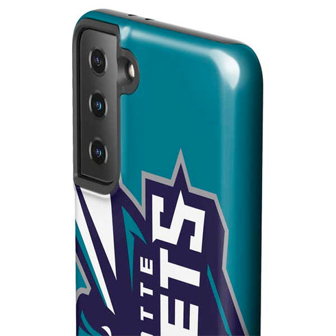 NBA Charlotte Hornets Large Logo Galaxy S21 FE Pro Case