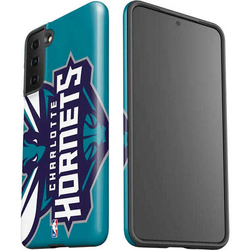 NBA Charlotte Hornets Large Logo Galaxy S21 FE Pro Case