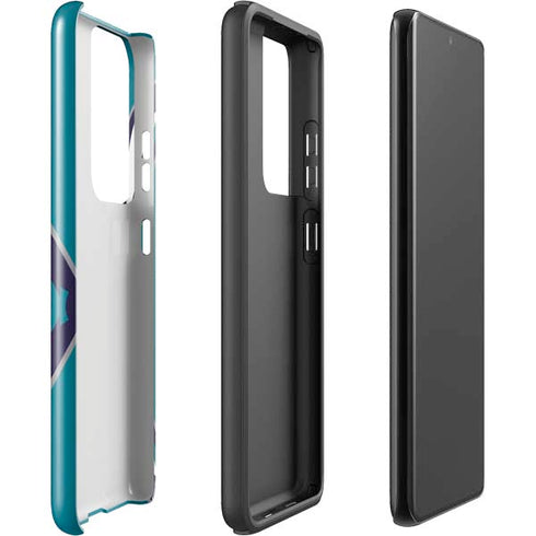NBA Charlotte Hornets Large Logo Galaxy S21 Ultra 5G Pro Case
