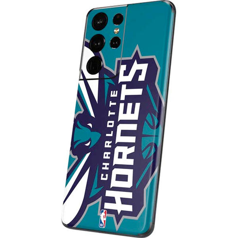 NBA Charlotte Hornets Large Logo Galaxy S21 Ultra 5G Skin