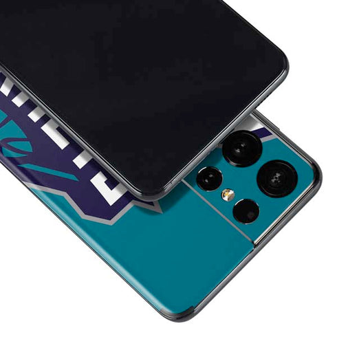NBA Charlotte Hornets Large Logo Galaxy S21 Ultra 5G Skin