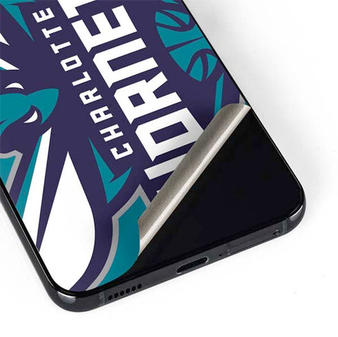 NBA Charlotte Hornets Large Logo Galaxy S22 Skin