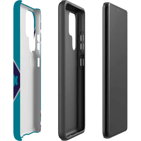 NBA Charlotte Hornets Large Logo Galaxy S22 Ultra Pro Case