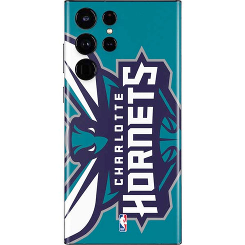 NBA Charlotte Hornets Large Logo Galaxy S22 Ultra Skin