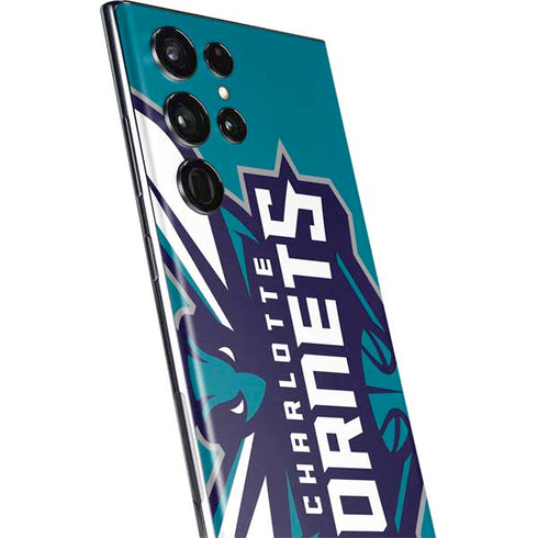 NBA Charlotte Hornets Large Logo Galaxy S22 Ultra Skin