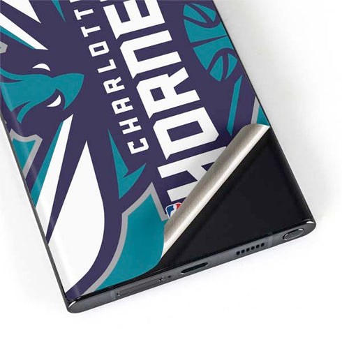NBA Charlotte Hornets Large Logo Galaxy S22 Ultra Skin