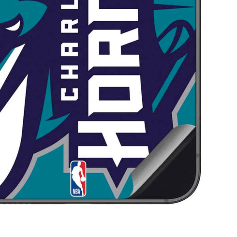 NBA Charlotte Hornets Large Logo Galaxy S23 FE Skin