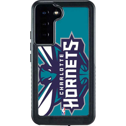 NBA Charlotte Hornets Large Logo Galaxy S23 Plus Waterproof Case