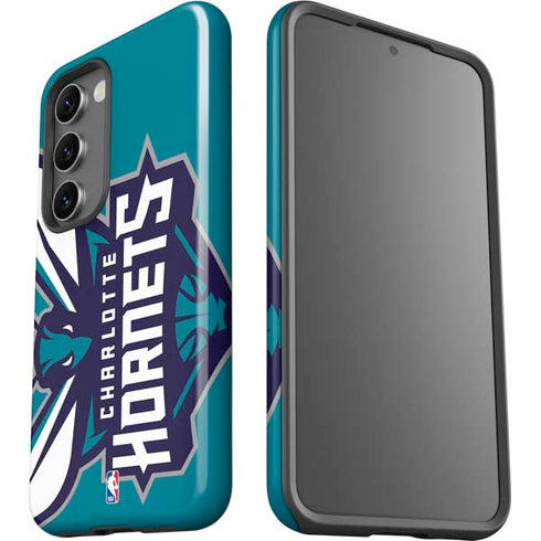 NBA Charlotte Hornets Large Logo Galaxy S23 Pro Case