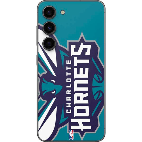 NBA Charlotte Hornets Large Logo Galaxy S23 Skin
