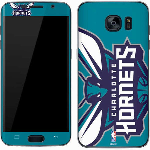 NBA Charlotte Hornets Large Logo Galaxy S7 Skin