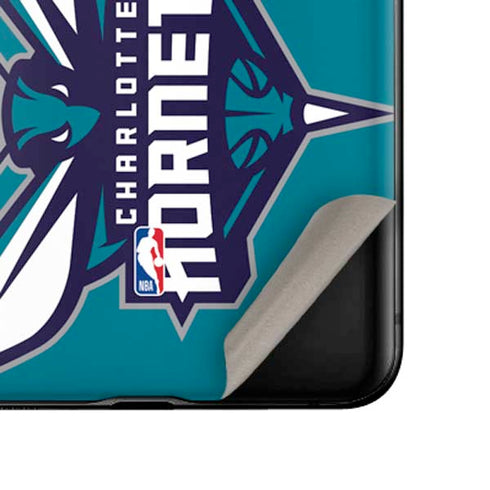 NBA Charlotte Hornets Large Logo Galaxy Z Flip Skin