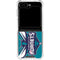 NBA Charlotte Hornets Large Logo Galaxy Z Flip5 5G Clear Case