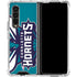 NBA Charlotte Hornets Large Logo Galaxy Z Fold4 5G Clear Case
