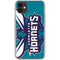 NBA Charlotte Hornets Large Logo iPhone 11 Clear Case