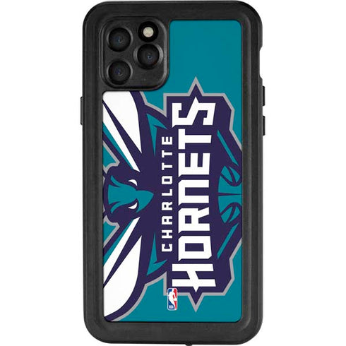 NBA Charlotte Hornets Large Logo iPhone 11 Pro Waterproof Case