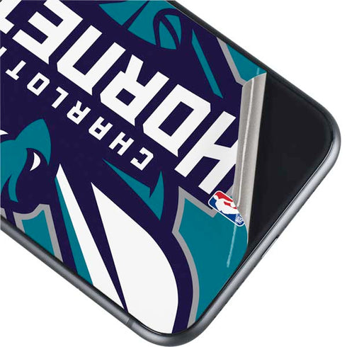 NBA Charlotte Hornets Large Logo iPhone 11 Skin