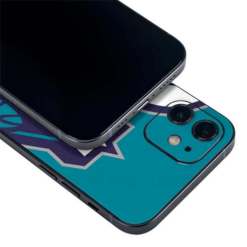 NBA Charlotte Hornets Large Logo iPhone 12 Mini Skin