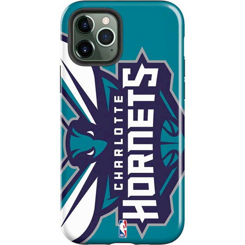 NBA Charlotte Hornets Large Logo iPhone 12 Pro Impact Case