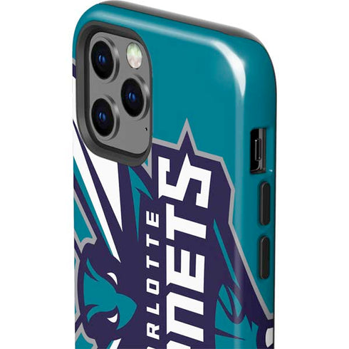 NBA Charlotte Hornets Large Logo iPhone 12 Pro Max Impact Case