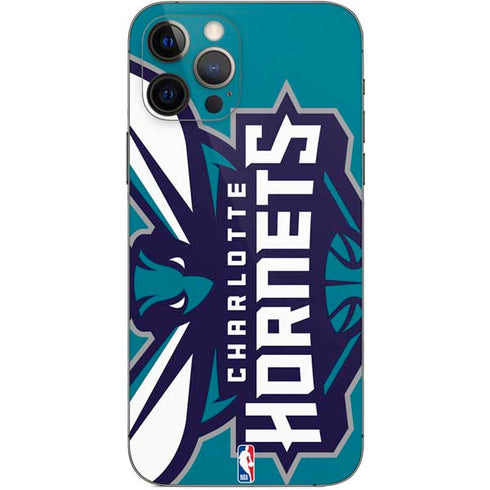 NBA Charlotte Hornets Large Logo iPhone 12 Pro Skin